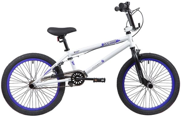 Велосипед BMX  Stinger GRAFFITTI 20" 10" белый 20BMX.GRAFFIT.10WT9 2019