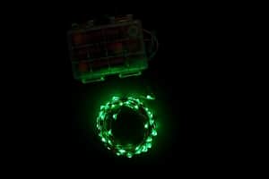 Светодиодная нить Роса 10 м 100 LED зеленый 2018824 Green