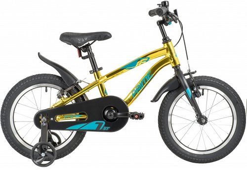 Велосипед детский  Novatrack PRIME 16" 9,5" золотой-металик 167APRIME1V.GGD20 