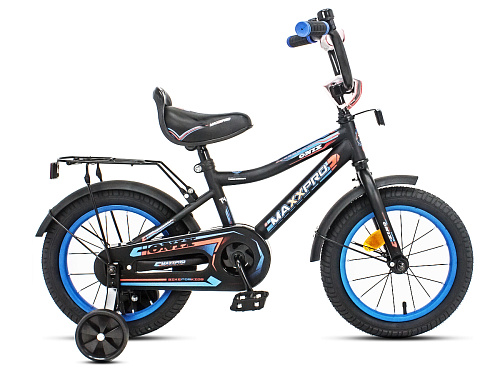 													Велосипед детский  MAXXPRO ONIX 12"  черно-синий ONIX-N12-2  фото 2