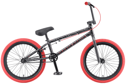 													Велосипед BMX  Tech Team GRASSHOPPER 20" 20,5" черно-красный 660010 