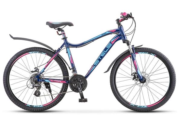 Велосипед горный STELS MISS 6100 MD 26" 17" 21 ск. темно-синий LU079814 