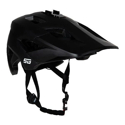 													Шлем с фонарем и креплением под экшн камеру STG WT-085 L (58-61) см черный Х112430 фото 2