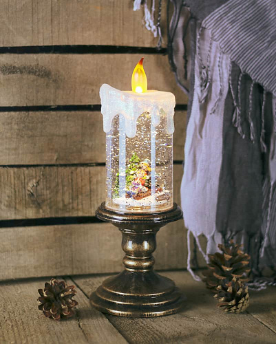 													Новогодний фонарик свеча Детвора 24 см К130-600 фото 2