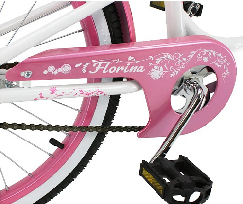 													Велосипед детский  MAXXPRO FLORINA-N14-1 14"  белый, розовый FLORINA-N14-1  фото 6