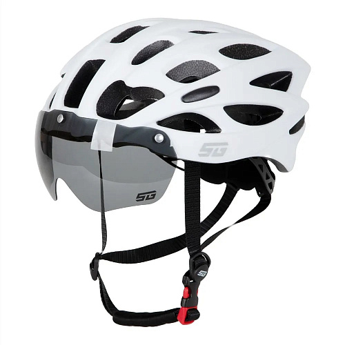 													Шлем с визором STG WT-037 L (58-61) см белый Х112444 фото 6