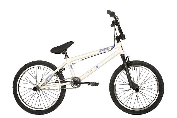 Велосипед BMX  Stinger GRAFFITTI 20" 10" белый 20BMX.GRAFF.10WH1 2021