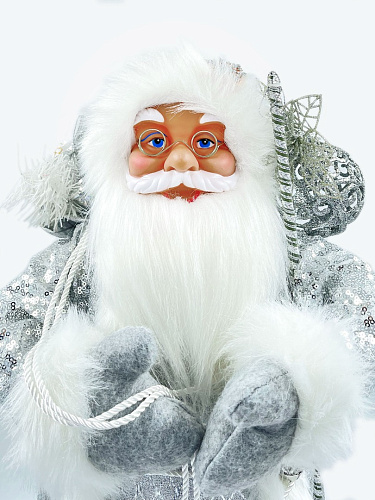 													Дед Мороз  60 см серый 212416Х фото 2