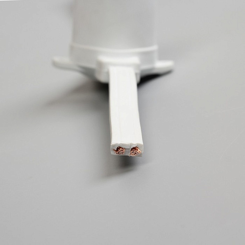 													Белт-лайт кабель шаг 20 см 2-жильный каучук белый уличный (IP65) E27 1 м 7859940 фото 9