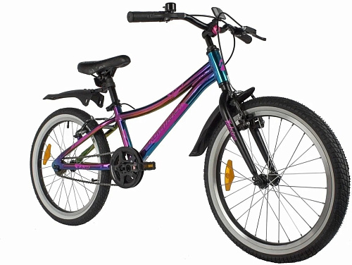 													Велосипед горный Novatrack KATRINA 20"   ск. Фиолетовый металлик 207AKATRINA1V.GVL22 2022 фото 2