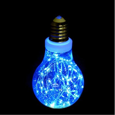 Светодиодная нить Роса 15 см 50 LED синий  K130-484