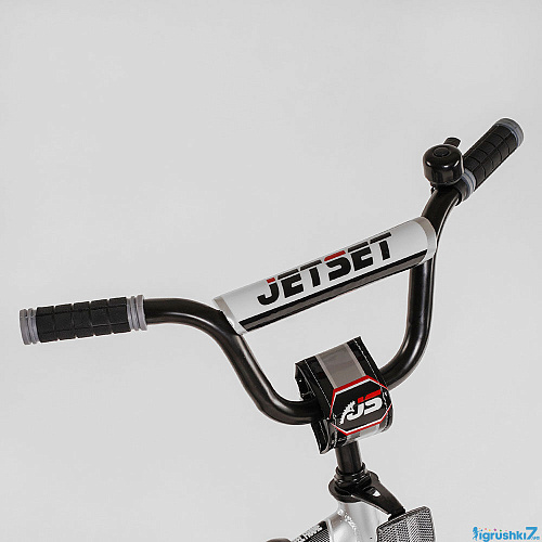 													Велосипед детский JetSet  14"  черно-серый JS-N1404  фото 4