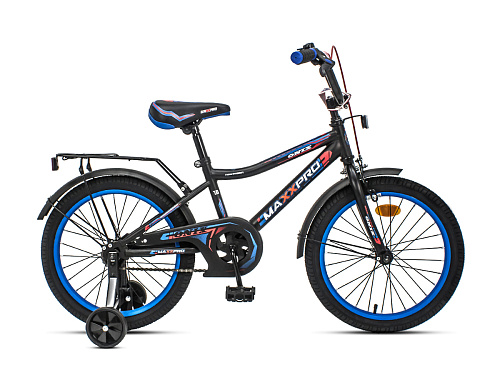 													Велосипед детский  MAXXPRO ONIX 18" 10,5" черно-синий ONIX-N18-2  фото 2
