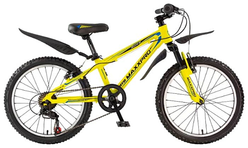 													Велосипед горный MAXXPRO HELLCAT 20" 10" 7 ск. салатово-оранжево-черный Y104-H36117  фото 2