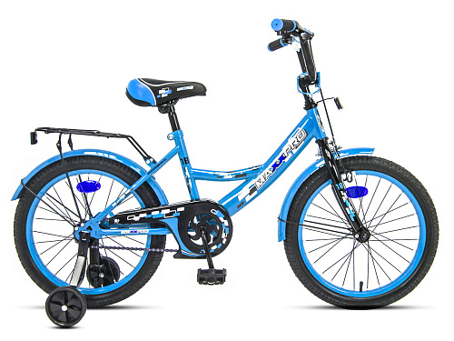 													Велосипед детский  MAXXPRO MAXXPRO-N18-4 18" 10,5" голубой N18-4  фото 2