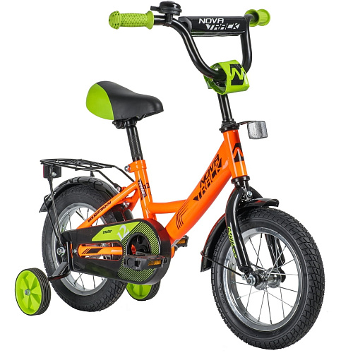 													Велосипед детский  Novatrack VECTOR 12" 8,5" оранжевый 123VECTOR.OR20 2020 фото 2