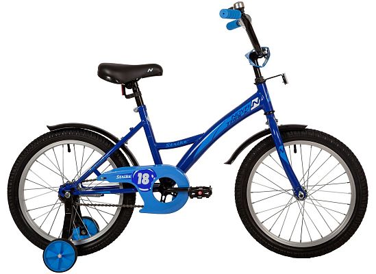Велосипед детский  Novatrack STRIKE 18" 10,5" синий 183STRIKE.BL22 2022