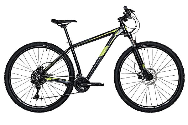 Велосипед горный Stinger Graphite Pro 29" 18" 18 (2x9) ск. черный 29AHD.GRAPHPRO.18BK3 2020