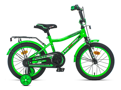 													Велосипед детский  MAXXPRO ONIX 16"  зелено-черный ONIX-N16-6  фото 2