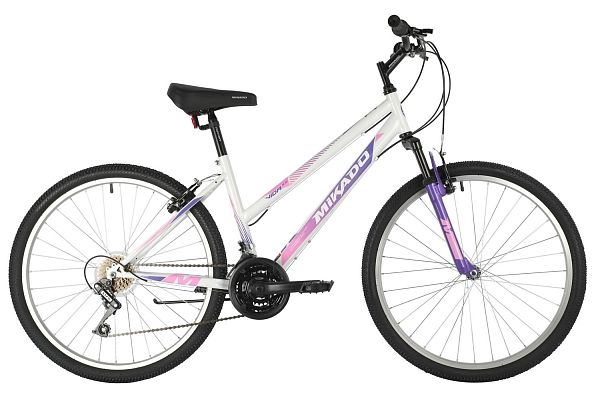 Велосипед горный MIKADO VIDA 3.0 26" 16" 18 ск. белый 26SHV.VIDA30.16WH1 2021