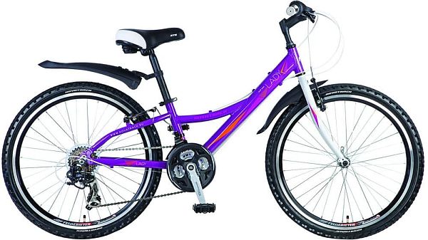 Велосипед горный Novatrack LADY 24" 12" 21 ск. фиолетовый 24AH21SV.LADY.12VL7 