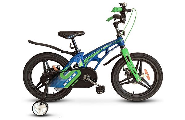 Велосипед детский  STELS Galaxy PRO 18" 10,5" сине-зеленый LU088569 