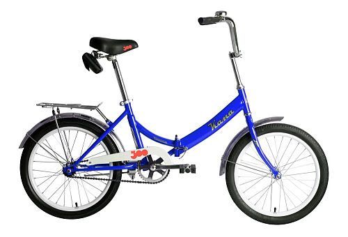 													Велосипед городской складной FORWARD КАМА 20" 14" 1 ск. синий/серебристый RB3K013E9XBUXSR 2023 фото 2
