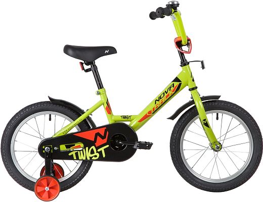 Велосипед детский  Novatrack TWIST 16" 9" зеленый 161TWIST.GN20 2020