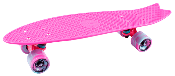 Скейтборд Tech Team FISHBOARD 23" розовый 113205