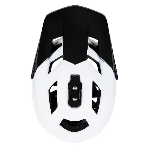 													Шлем с фонарем и креплением под экшн камеру STG WT-085 L (58-61) см бело-черный Х112428 фото 3