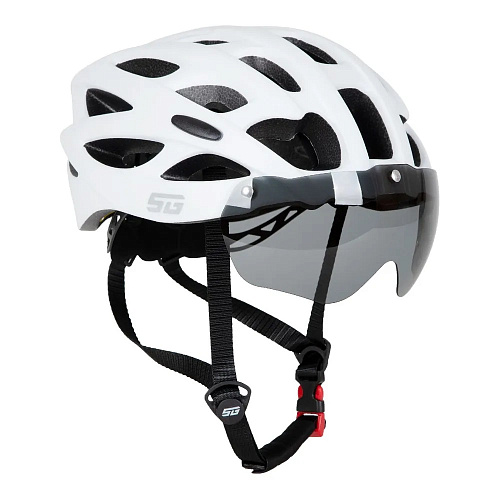 													Шлем с визором STG WT-037 M (54-58) см белый Х112443 фото 9