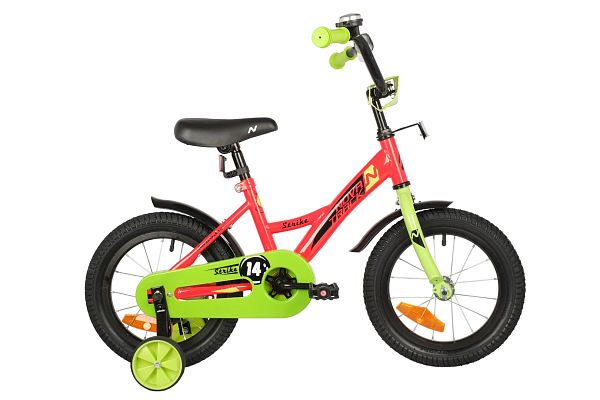 Велосипед детский  Novatrack STRIKE 14" 9" красный 143STRIKE.RD22 2022