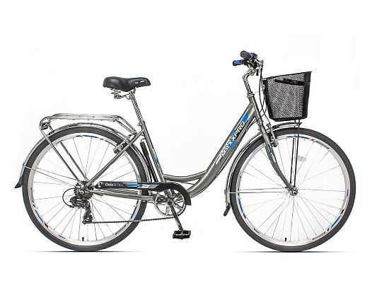 Велосипед городской  MAXXPRO ONIX 28"/700c 18" серый-черный 870-1 2022