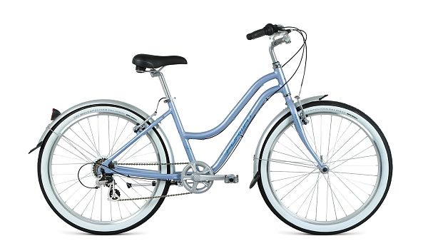 Велосипед городской FORMAT 7733 26" OS 7 ск. светло-сиреневый RBKM1C363004 2021 г.