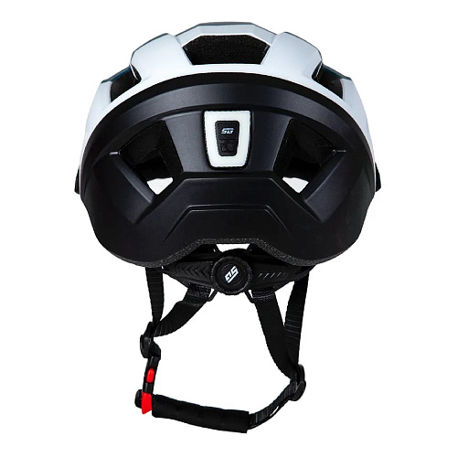 													Шлем с фонарем STG TS-39 L (58-61) см черно-синий Х112432 фото 3