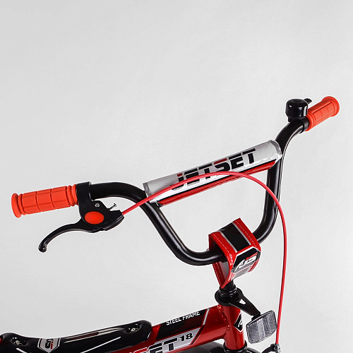 													Велосипед детский JetSet  18" 10,5" красно-черный JS-N1802  фото 4