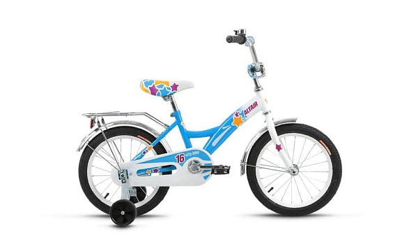 Велосипед детский ALTAIR City girl 16"  1 ск. синий ALTAIR City girl 16  синий 