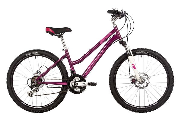 Велосипед горный Novatrack Jenny Pro D 24" 14" 18 ск. красный 24SHD.JENNYPRO.14CH23 2023