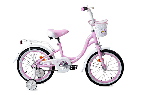 													Велосипед детский MAXXPRO FLORINA-N16-3 16"  розовый, белый FLORINA-N16-3  фото 4