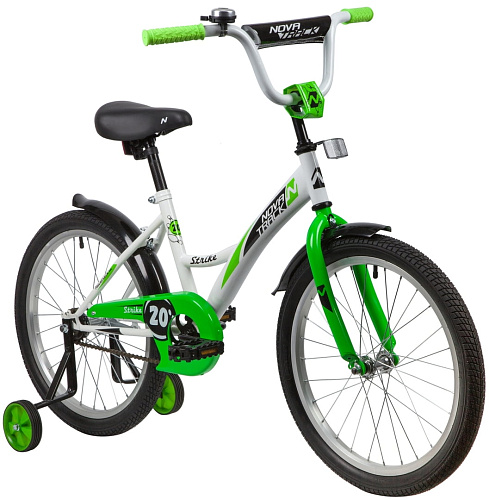 													Велосипед детский  Novatrack STRIKE 20"  бело-зеленый 203STRIKE.WTG20  фото 3