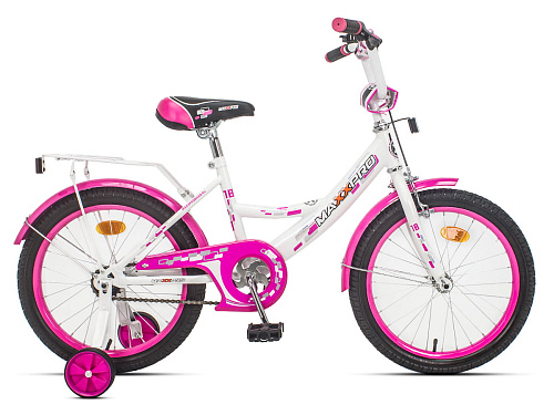 													Велосипед детский  MAXXPRO MAXXPRO-N18-5 18" 10,5" розовый N18-5  фото 2