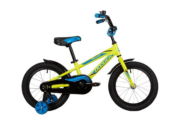 Велосипед детский  Novatrack DODGER 16" 9,5" зеленый 165ADODGER.GN22 2022