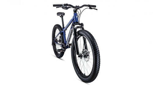 													Велосипед Fat Bike FORWARD BIZON MINI 24" 13" синий  2020 фото 2