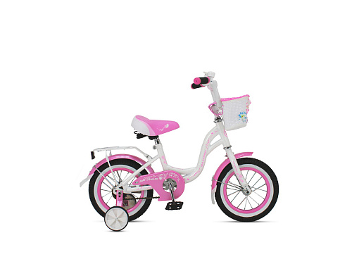 													Велосипед детский  MAXXPRO FLORINA-N14-1 14"  белый, розовый FLORINA-N14-1  фото 8