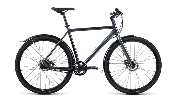 Велосипед городской FORMAT 5341 700C 580 мм. 8 ск. черный RBKM1C388002 2021 г.
