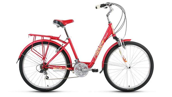 Велосипед городской FORWARD женский Grace 2.0 26" 17" 21 ск. красный матовый FORWARD Grace 2.0 17" к