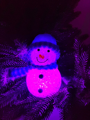 													Снеговик 12 см голубой 27010Blue фото 5