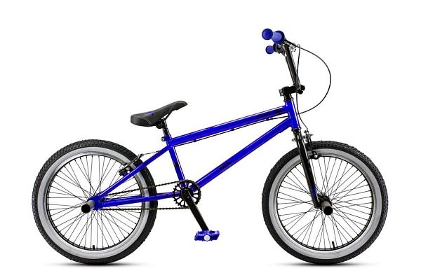 Велосипед BMX MAXXPRO Krit X 20"  хромированный синий Y2021-1 