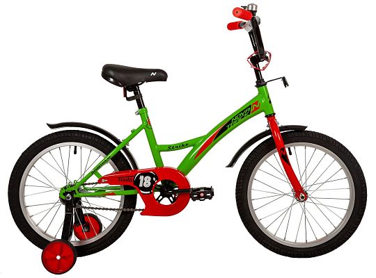 Велосипед детский Novatrack STRIKE 18" 10,5" зеленый 183STRIKE.GN22 2022