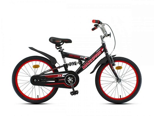 Велосипед детский MAXXPRO SENSOR XS 20"  черно-красный Y2010-2 